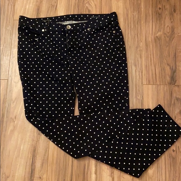 jcpenney Pants - Cute Polka Dot Jeans
